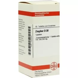 ZINGIBER D 30 Tabletten, 80 St