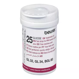 BEURER GL32/GL34/BGL60 Blutzucker-Teststreifen, 50 St