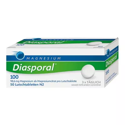 Magnesium Diasporal 100 Lutschtabletten, 50 St