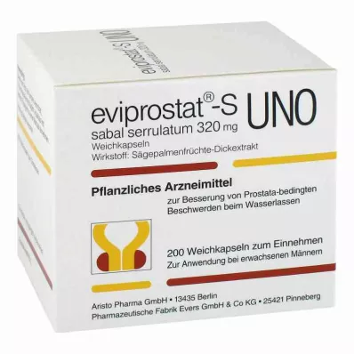 EVIPROSTAT-S sabal serrulatum 320 uno Kapseln, 200 St