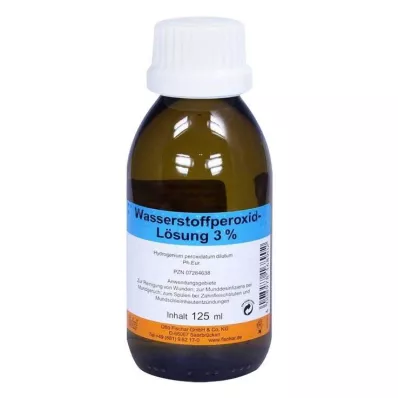 WASSERSTOFFPEROXID Lösung 3% Ph.Eur., 125 ml