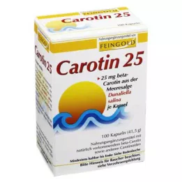 CAROTIN 25 Feingold Kapseln, 100 St