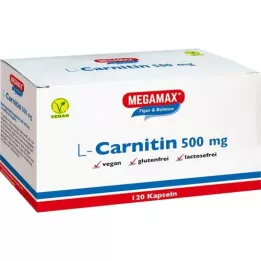 L-CARNITIN 500 mg Megamax Kapseln, 120 St