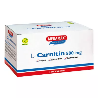 L-CARNITIN 500 mg Megamax Kapseln, 120 St