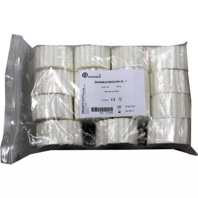 Zahnwatterollen Größe 1 8mm Durchm., 300 g