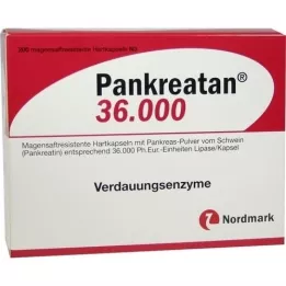 PANKREATAN 36.000 magensaftresistente Hartkapseln, 200 St