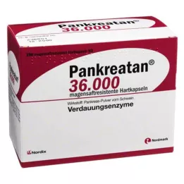 PANKREATAN 36.000 magensaftresistente Hartkapseln, 200 St