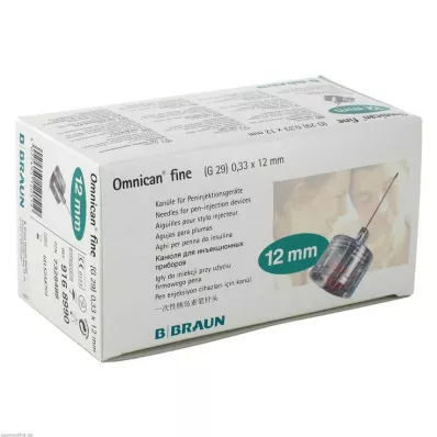 OMNICAN fine Pen Kanüle 0,33x12 mm, 100 St