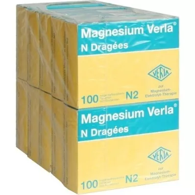 MAGNESIUM VERLA N Dragees, 10X100 St