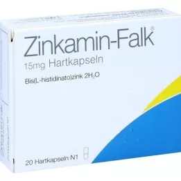 ZINKAMIN Falk 15 mg Hartkapseln, 20 St