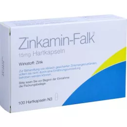 ZINKAMIN Falk 15 mg Hartkapseln, 100 St