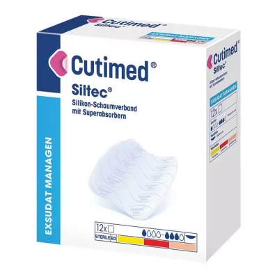 CUTIMED Siltec Schaumverb.5x6 cm nicht haftend, 12 St
