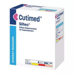 CUTIMED Siltec Schaumverb.10x20 cm nicht haftend, 12 St
