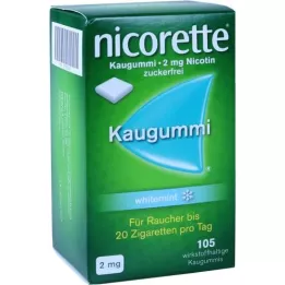 NICORETTE Kaugummi 2 mg whitemint, 105 St
