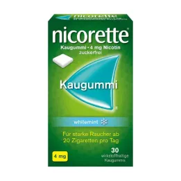 NICORETTE Kaugummi 4 mg whitemint, 30 St