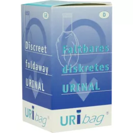 URIBAG Urinflasche faltbar für Männer, 1 St