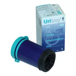 URIBAG Urinflasche faltbar für Männer, 1 St