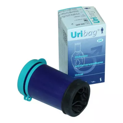 URIBAG Urinflasche faltbar für Männer, 1 St