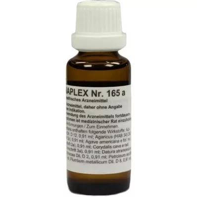 REGENAPLEX Nr.165 a Tropfen, 30 ml