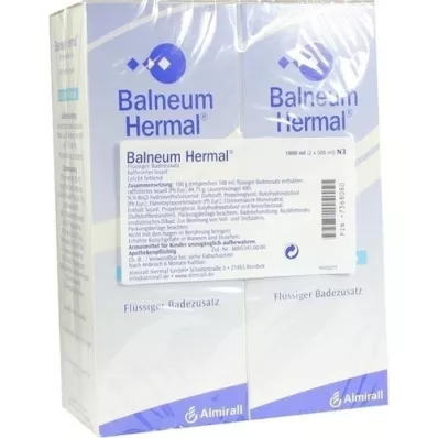 BALNEUM Hermal flüssiger Badezusatz, 2X500 ml