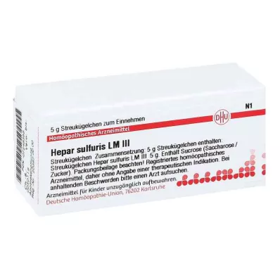 Lm Hepar Sulfuris Iii Globuli (5 g)