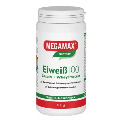 Eiweiss 100 Vanille Megamax, 400 g
