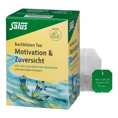 Bachblüten Tee Motivation &amp; Zuversicht Bio Salus, 15 St