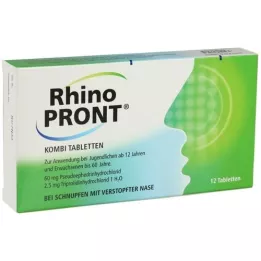 RHINOPRONT Kombi Tabletten, 12 St