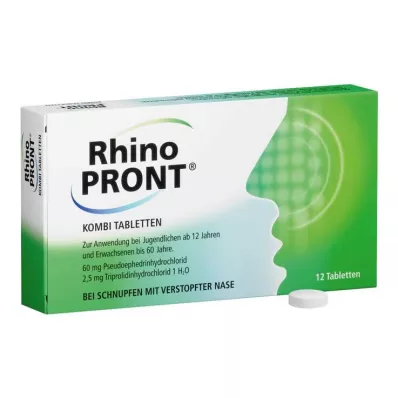 RHINOPRONT Kombi Tabletten, 12 St RHINOPRONT Kombi Tabletten, 12 St