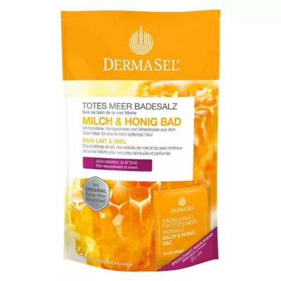 DERMASEL Totes Meer Badesalz+Milch&amp;Honig SPA, 1 P