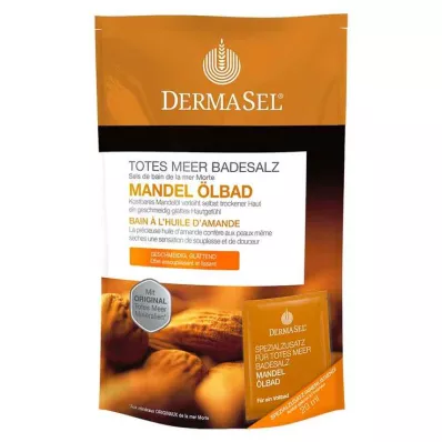 DERMASEL Totes Meer Badesalz+Mandel SPA, 1 P