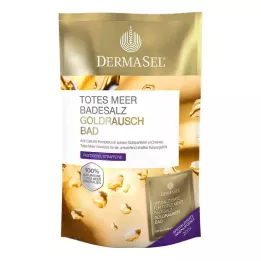 DERMASEL Totes Meer Badesalz+Gold EXKLUSIV, 1 P