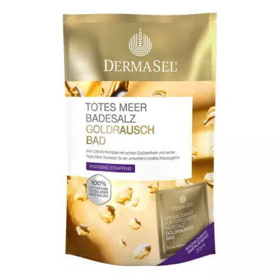 DERMASEL Totes Meer Badesalz+Gold EXKLUSIV, 1 P