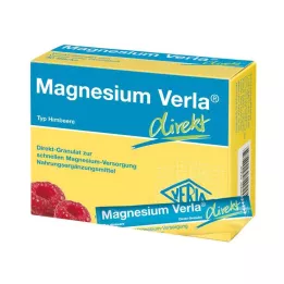 MAGNESIUM VERLA direkt Granulat Himbeere, 30 St