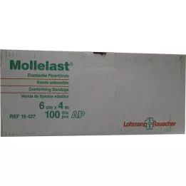 MOLLELAST Binden 6 cmx4 m weiß lose, 100 St