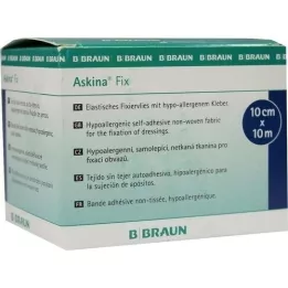 ASKINA Fix Fixiervlies 10 cmx10 m hypoallergen, 1 St