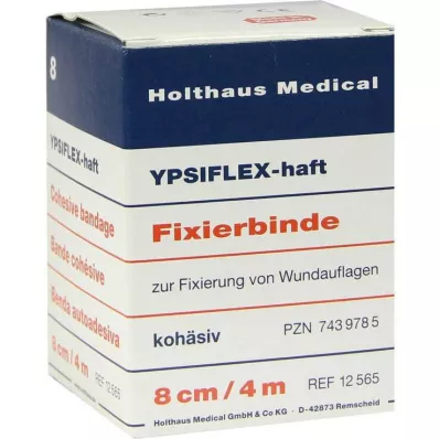 YPSIFLEX Haft Fixierb.8 cmx4 m, 1 St YPSIFLEX Haft Fixierb.8 cmx4 m, 1 St