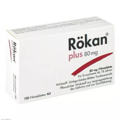 Rökan® plus 80 mg Filmtabletten, 120 St Rökan® plus 80 mg Filmtabletten, 120 St