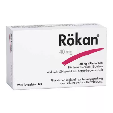 RÖKAN 40 mg Filmtabletten, 120 St