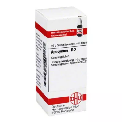 DHU Apocynum D 2 Globuli, 10 g DHU Apocynum D 2 Globuli, 10 g