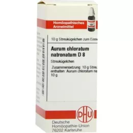 AURUM CHLORATUM NATRONATUM D 8 Globuli, 10 g