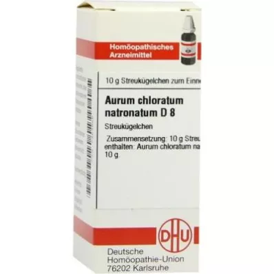 Aurum Chloratum Natronatum D8 Globuli (10 g)