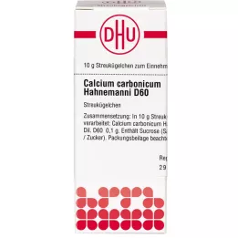 CALCIUM CARBONICUM Hahnemanni D 60 Globuli, 10 g