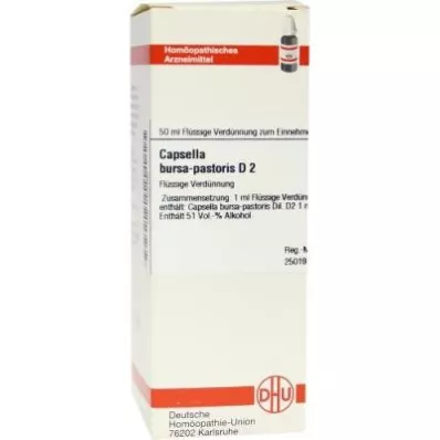 CAPSELLA BURSA pastoris D 2 Dilution, 50 ml