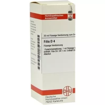 FILIX D 4 Dilution, 20 ml