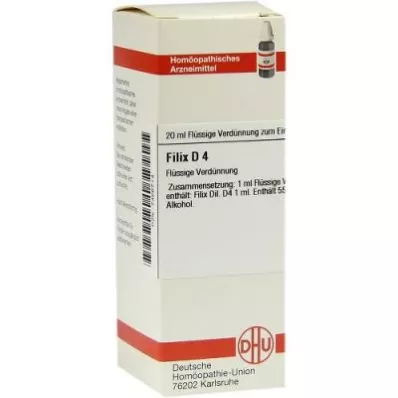 Filix D4 Dilution (20 ml)