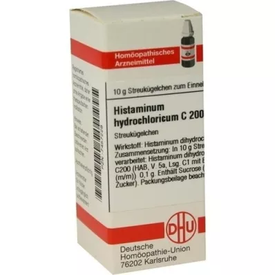 HISTAMINUM hydrochloricum C 200 Globuli, 10 g