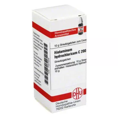 HISTAMINUM hydrochloricum C 200 Globuli, 10 g HISTAMINUM hydrochloricum C 200 Globuli, 10 g