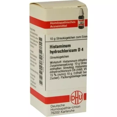 HISTAMINUM hydrochloricum D 4 Globuli, 10 g