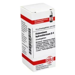 HISTAMINUM hydrochloricum D 4 Globuli, 10 g